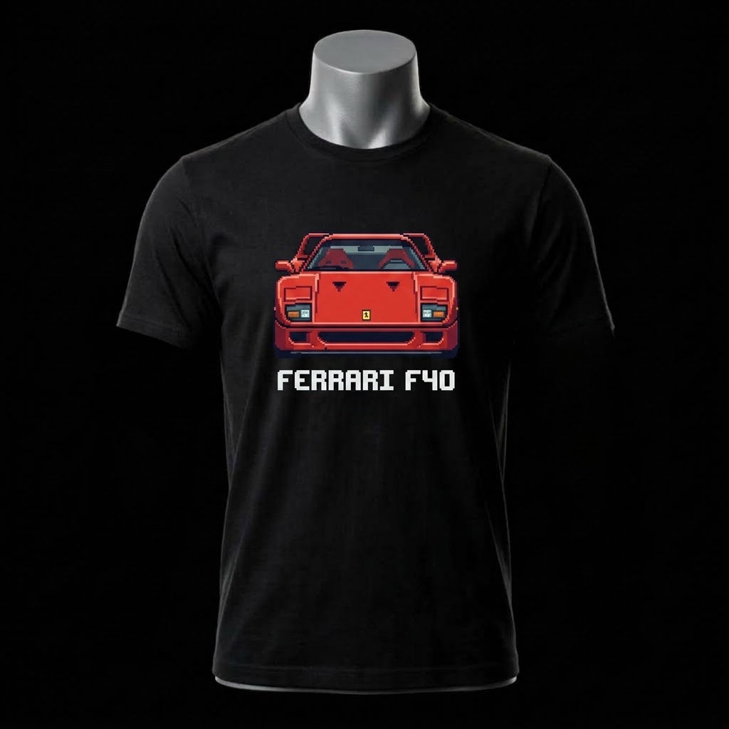 قميص الأيقونة – فراري F40 (Ferrari F40 Edition) - الصورة 2