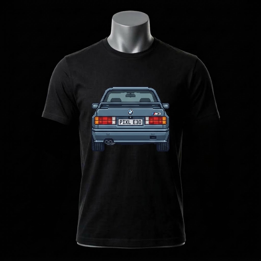 قميص الأيقونة – بي إم دبليو M3 E30 (BMW M3 E30 Edition) - الصورة 4