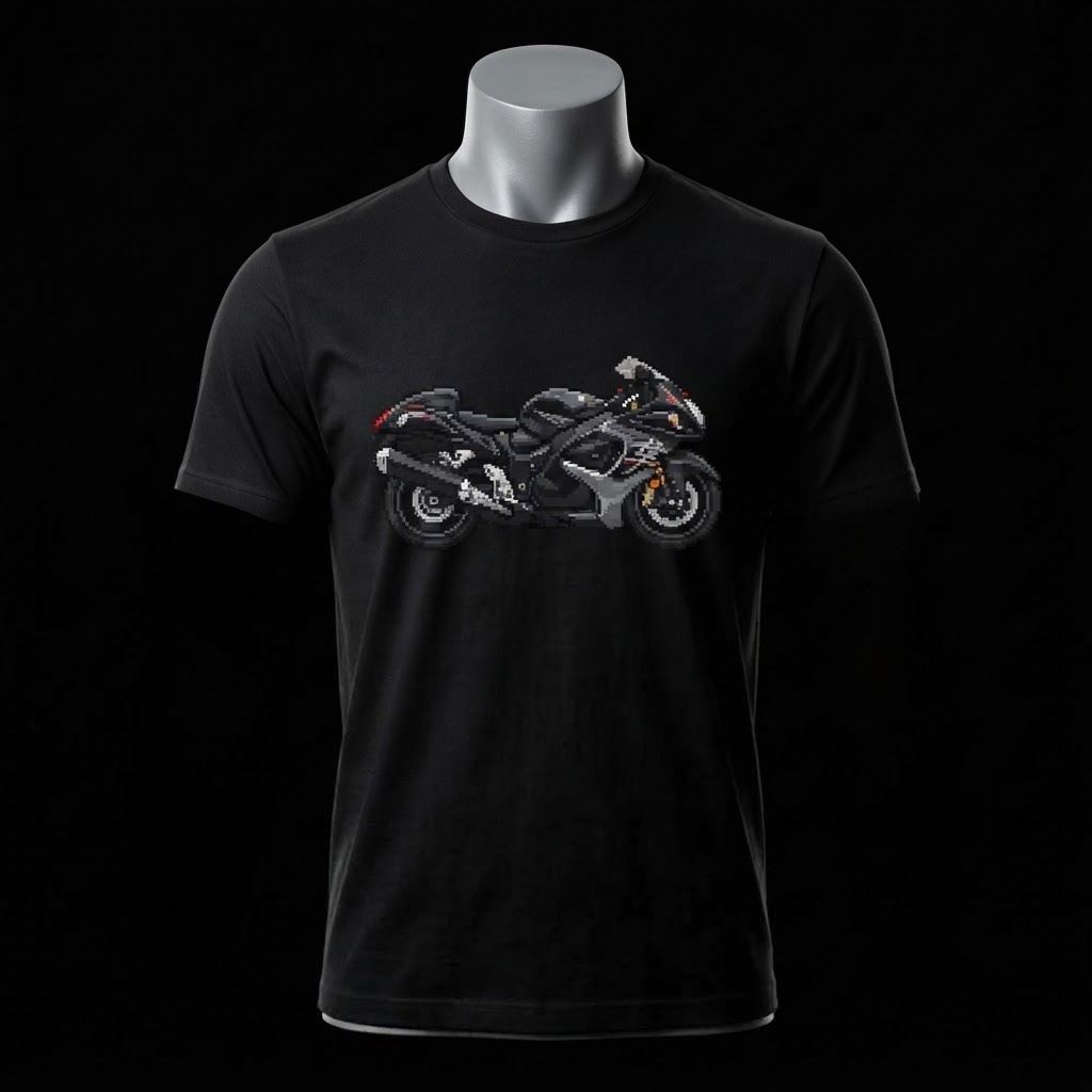 قميص الأيقونة – سوزوكي هايابوسا (Suzuki Hayabusa Edition) - الصورة 3